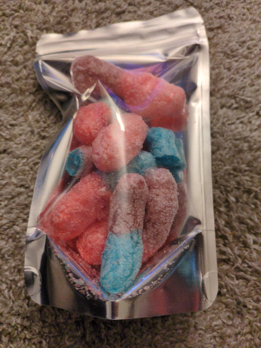 Freeze Dried Sour Worms